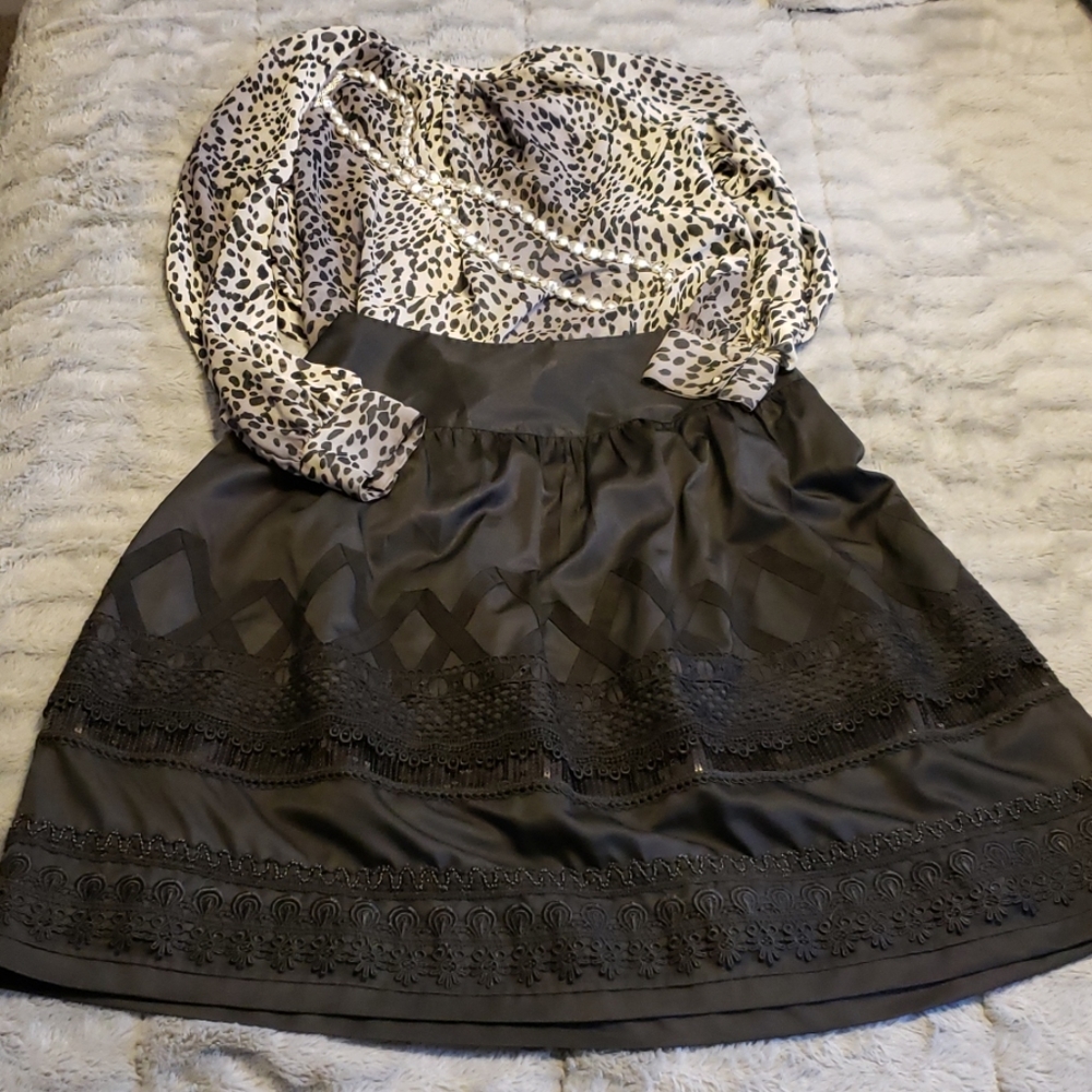 Nygard A Line Skirt Size 8